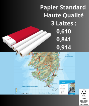 Papier Standard FSC 90gr 50m - IJM021