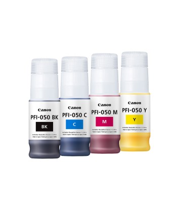 Encre Canon PFI-050 Pack 4 couleurs