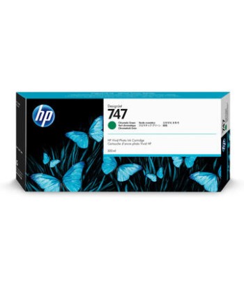 HP 747 cartouche d'encre Vert Chromatique original HP Designjet